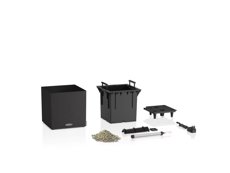 Lechuza Blumentopf Canto Stone 30 Low, Graphit