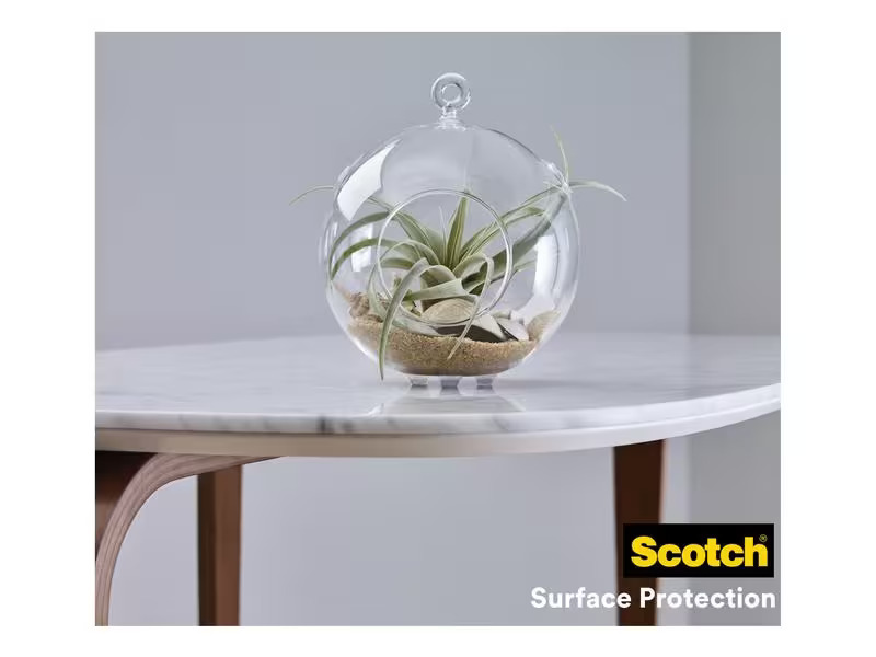 3M Schutzpuffer Anti Shock, 13 x 13 mm, Transparent, 10er Pack