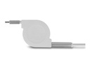 Delock USB-Ladekabel USB C - Lightning/Micro-USB B/USB C 0.98 m