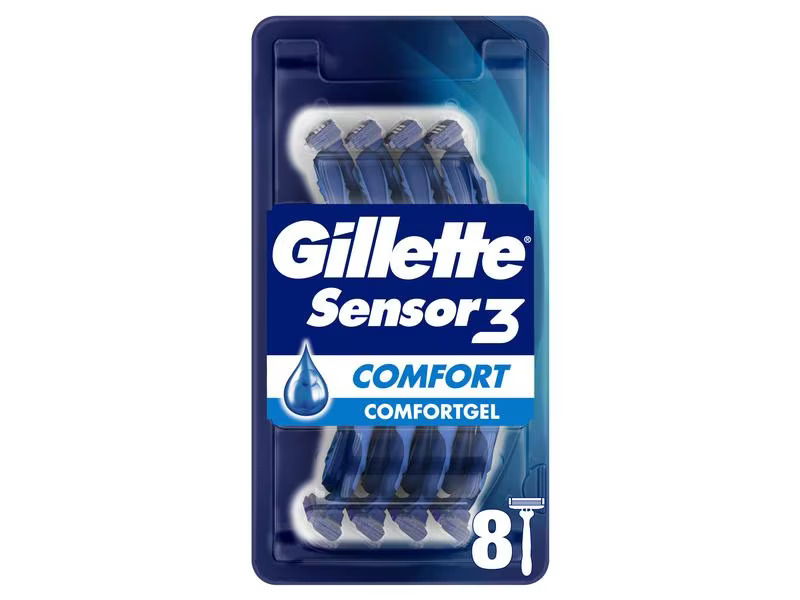 Gillette Sensor3 Comfort 8 Stück