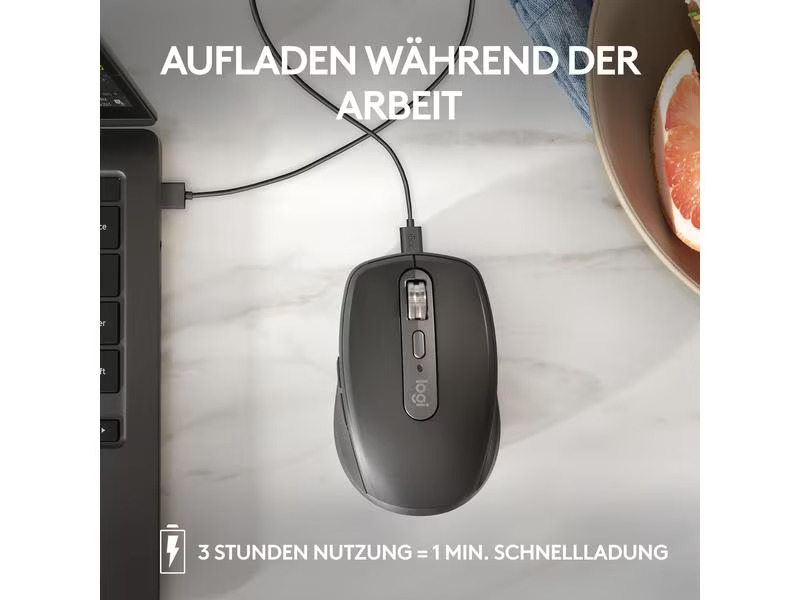 Logitech Mobile Maus MX Anywhere 3s for Business Graphite