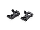 Hobbytech Achsschnenkel vorne Aluminium Schwarz CRX