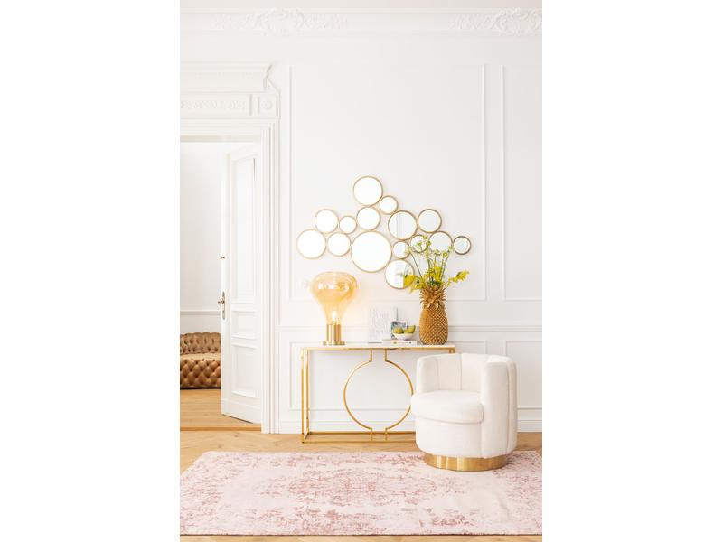 Kare Vase Pineapple 50 cm, Gold
