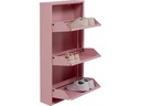 Kare Schuhschrank  Caruso 100 x 50 cm, Rosa