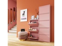 Kare Schuhschrank  Caruso 100 x 50 cm, Rosa