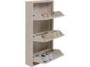 Kare Schuhschrank  Caruso 100 x 50 cm, Crème
