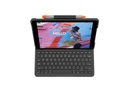 Logitech Tablet Tastatur Cover Slim Folio iPad 10.2 (7. + 8. Gen.)