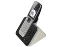 Panasonic Schnurlostelefon KX-TGD323SLW Trio Schwarz/Silber