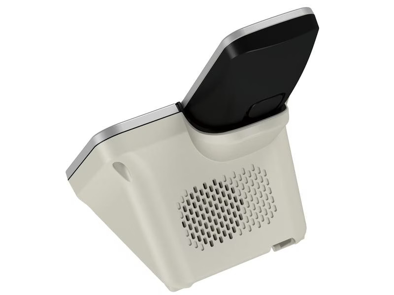 Panasonic Schnurlostelefon KX-TGD323SLW Trio Schwarz/Silber