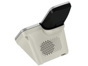 Panasonic Schnurlostelefon KX-TGD323SLW Trio Schwarz/Silber