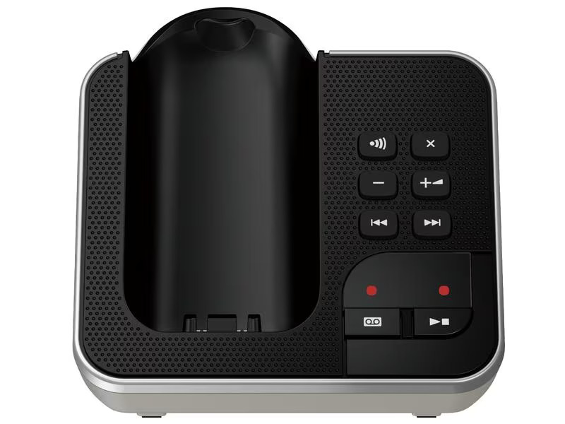 Panasonic Schnurlostelefon KX-TGD320SLW Schwarz/Silber