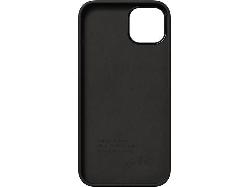 Nudient Back Cover Bold Case iPhone 14 Plus Charcoal Black