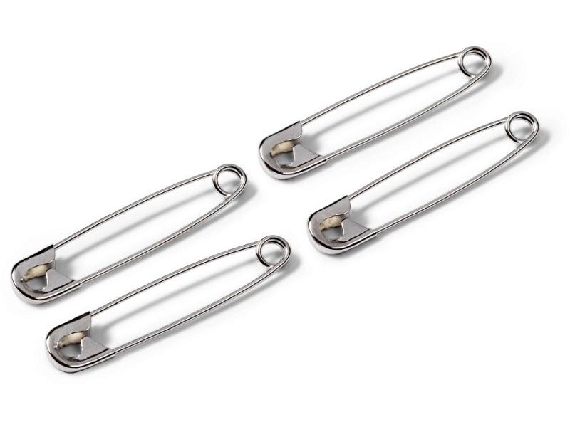 Prym Sicherheitsnadel Silber, Nr. 3, 50 mm