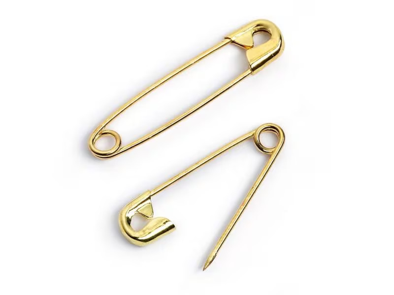 Prym Sicherheitsnadel Gold, 19/23/27 mm