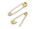 Prym Sicherheitsnadel Gold, 19/23/27 mm