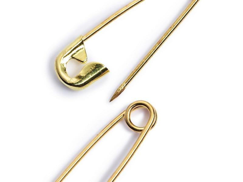 Prym Sicherheitsnadel Gold, 19/23/27 mm