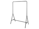 Schou Garderobenständer 109 x 55 x 154 cm, Schwarz matt