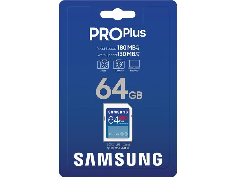 Samsung SDXC-Karte Pro Plus (2023) 64 GB