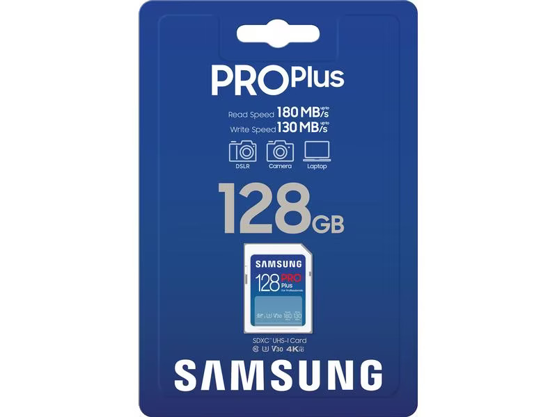 Samsung SDXC-Karte Pro Plus (2023) 128 GB