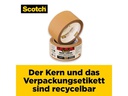 Scotch Verpackungsband Box Lock Papier 48 mm x 22.8 m, 1 Rolle