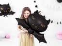 Partydeco Ballons Folienballon Fledermaus 80 x 52 cm, Schwarz