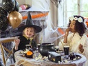 Partydeco Becher Trick or Treat 6 Stk., Schwarz/Gold
