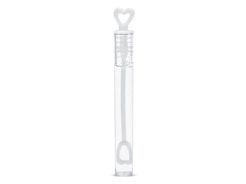 Partydeco Partyaccessoire Seifenblasen Herz, Weiss