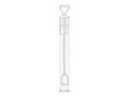 Partydeco Partyaccessoire Seifenblasen Herz, Weiss