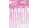 Partydeco Partyaccessoire Seifenblasen Herz, Weiss
