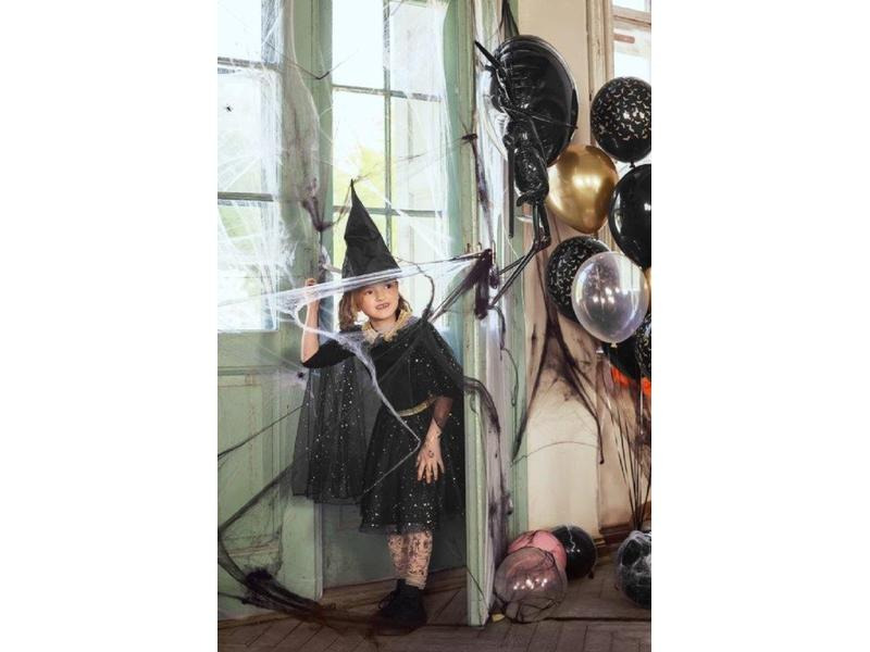 Partydeco Spinnengewebe Halloween 60g, Schwarz