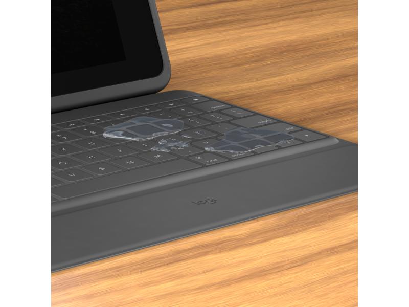 Logitech Tablet Tastatur Cover Rugged Folio iPad 10.2 (7.+8. Gen.)