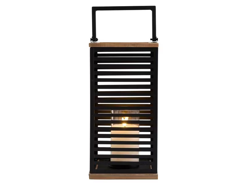 Schou Laterne 35 cm, Schwarz