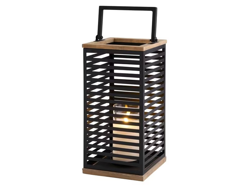 Schou Laterne 35 cm, Schwarz