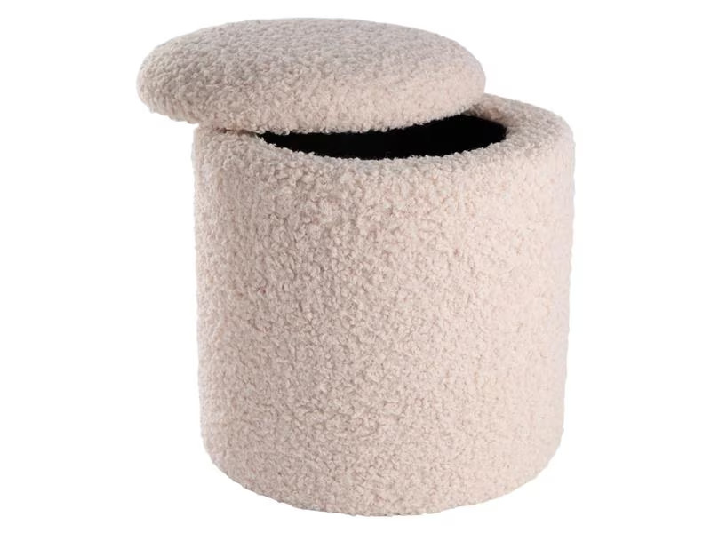 Schou Pouf 36 x 40 cm, Weiss
