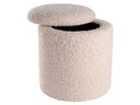 Schou Pouf 36 x 40 cm, Weiss