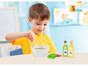 Viga Spiel-Lebensmittel Salat-Set