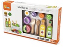 Viga Spiel-Lebensmittel Salat-Set