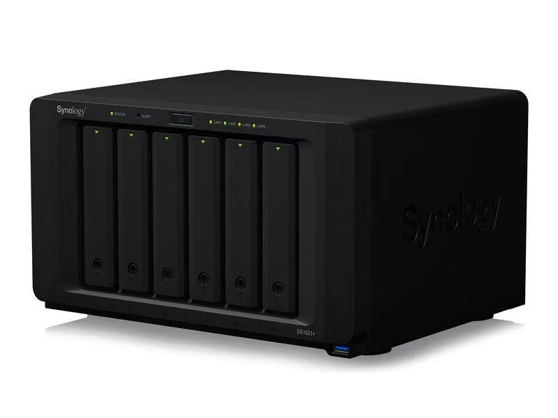 Synology NAS DiskStation DS1621+ 6-bay Synology Enterprise HDD 48 TB