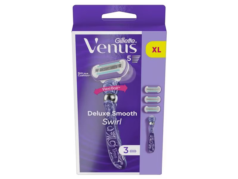 Gillette Venus Deluxe Smooth Swirl 3 Stück