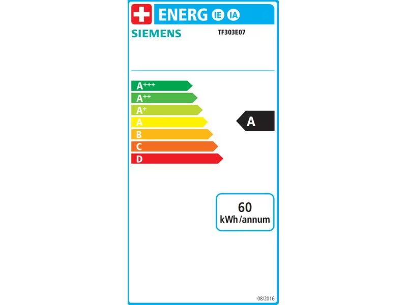 Siemens Kaffeevollautomat EQ300 Inox silver metallic TF303E07