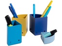 Exacompta Stiftehalter Bee Blue Dunkelblau/Gelb/Hellblau