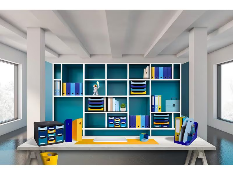 Exacompta Schubladenbox Bee Blue Big Box Plus