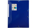 Exacompta Gummibandmappe Bee Blue Marineblau