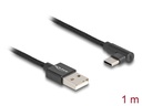Delock USB 2.0-Kabel USB A - USB C gewinkelt 1 m