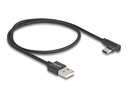 Delock USB 2.0-Kabel USB A - USB C gewinkelt 0.5 m