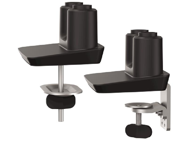 Fellowes Tischhalterung Tallo Modular 4FFS bis 7 kg / 40, Schwarz