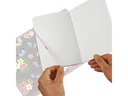 Herlitz Notizheft Ladylike Jungle A4, 2 x 40 S., liniert/kariert
