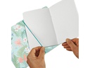 Herlitz Notizheft Ladylike Jungle A4, 2 x 40 S., liniert/kariert
