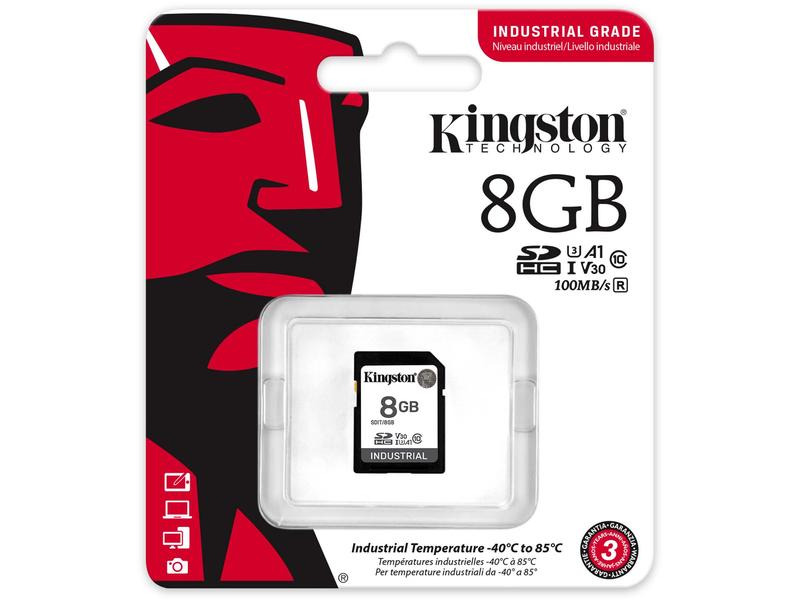 Kingston SDHC-Karte Industrial 8 GB