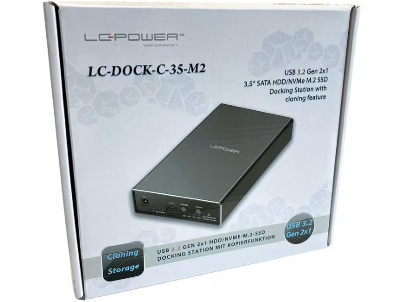 LC-Power Dockingsstation LC-DOCK-C-35-M2